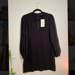 Formal and classy short black dress